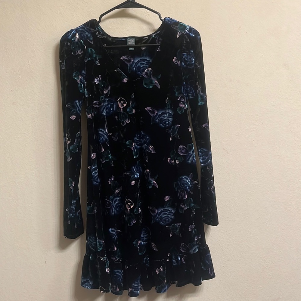 Wild Fable velvet mini dress